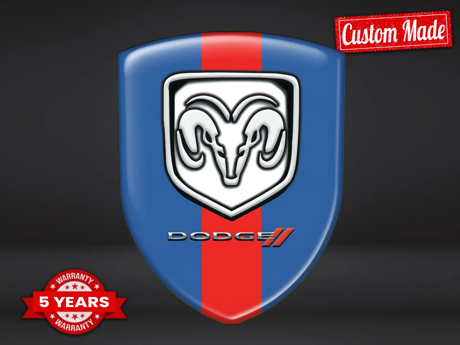 Dodge Abzeichen Auto Pro Max Robust Stilvoll Z Performance